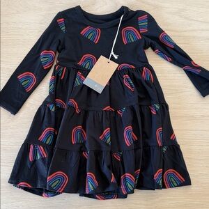 Kyte Baby tiered LS dress 18-24m NWT